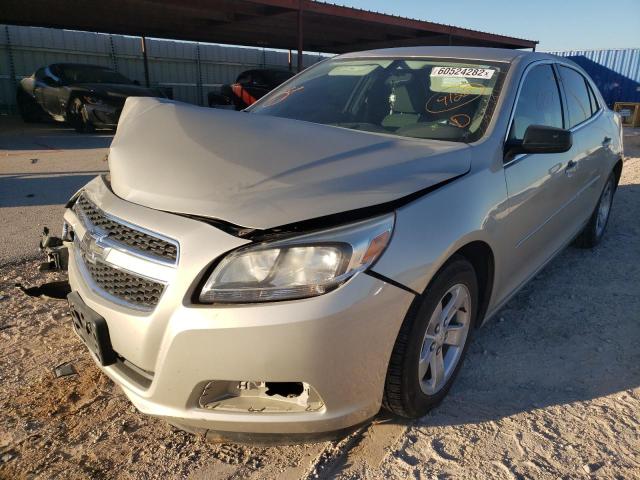 1G11B5SA4DF337865 - 2013 CHEVROLET MALIBU LS BEIGE photo 2