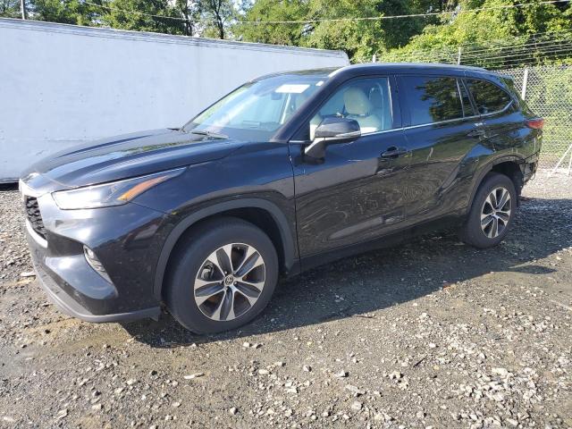 5TDGZRAH1NS112291 - 2022 TOYOTA HIGHLANDER XLE Qara foto 1