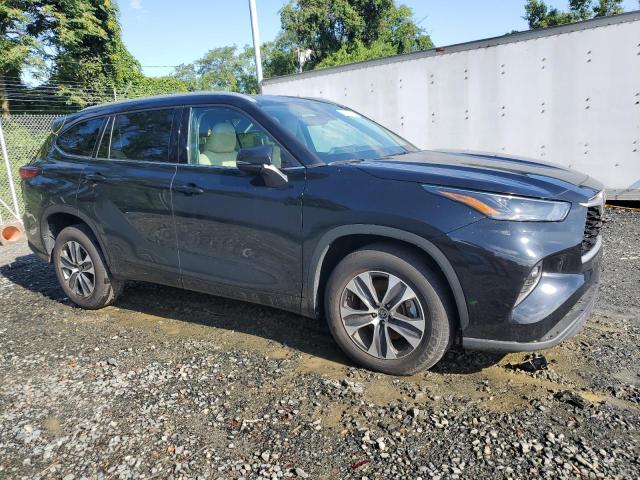 5TDGZRAH1NS112291 - 2022 TOYOTA HIGHLANDER XLE Qara foto 4
