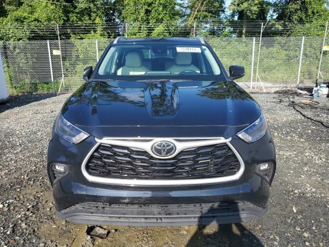 5TDGZRAH1NS112291 - 2022 TOYOTA HIGHLANDER XLE Qara foto 5