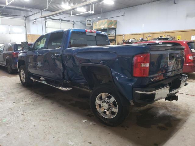 1GT12SEG8HF134179 - 2017 GMC SIERRA K2500 SLE BLUE photo 2