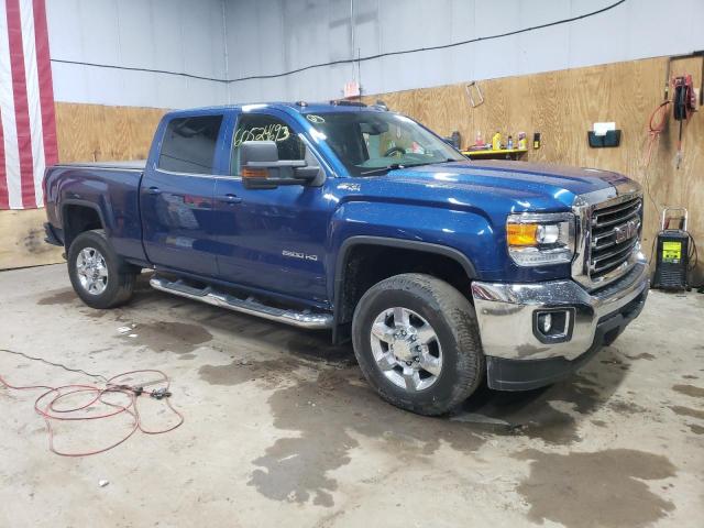 1GT12SEG8HF134179 - 2017 GMC SIERRA K2500 SLE BLUE photo 4