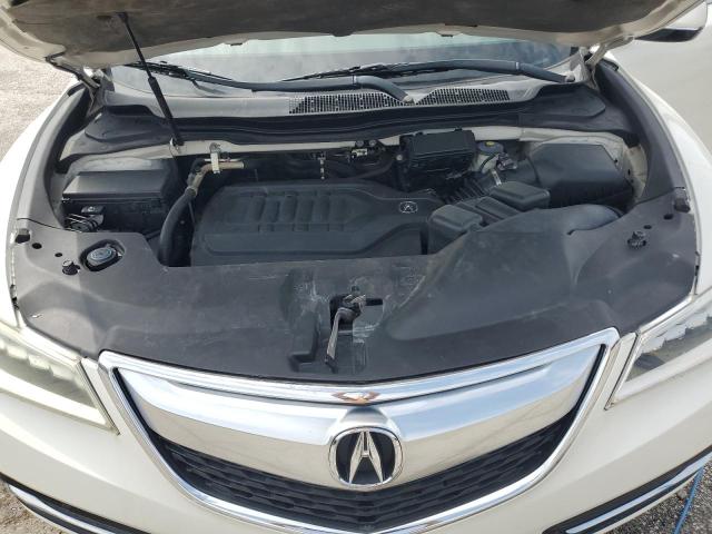 5FRYD3H64EB015982 - 2014 ACURA MDX TECHNOLOGY WHITE photo 12