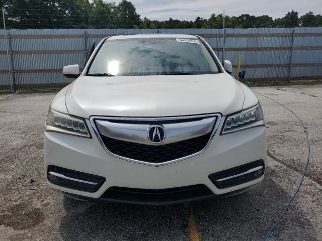 5FRYD3H64EB015982 - 2014 ACURA MDX TECHNOLOGY WHITE photo 5