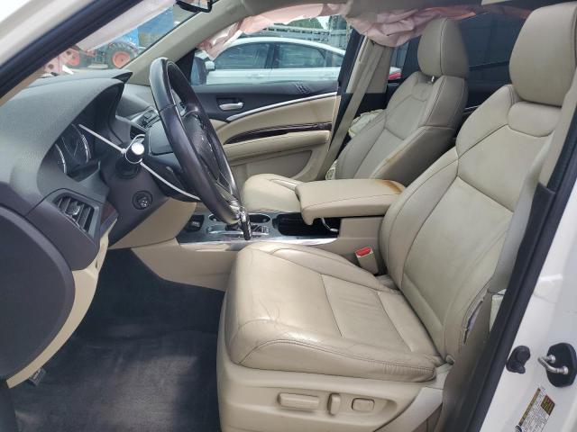 5FRYD3H64EB015982 - 2014 ACURA MDX TECHNOLOGY WHITE photo 7
