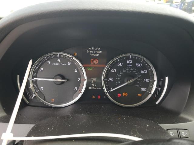 5FRYD3H64EB015982 - 2014 ACURA MDX TECHNOLOGY WHITE photo 9