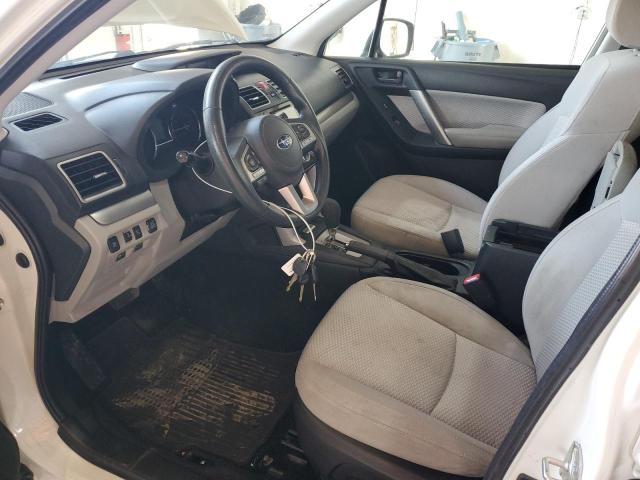 JF2SJAGC2JH608523 - 2018 SUBARU FORESTER 2.5I PREMIUM Սպիտակ լուսանկար 7