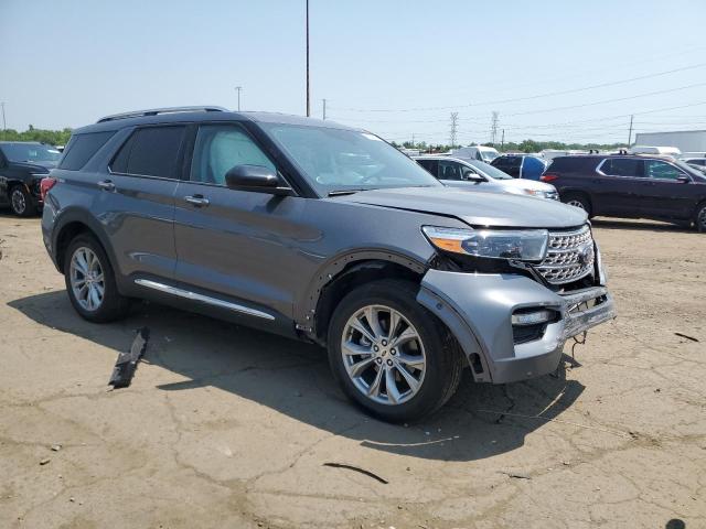 1FMSK8FH7PGB83389 - 2023 FORD EXPLORER LIMITED GRAY photo 4