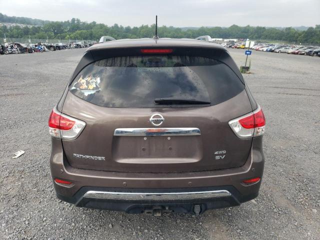 5N1AR2MM1FC706853 - 2015 NISSAN PATHFINDER S TAN photo 6