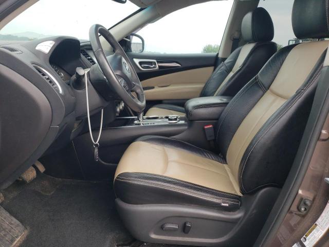 5N1AR2MM1FC706853 - 2015 NISSAN PATHFINDER S TAN photo 7