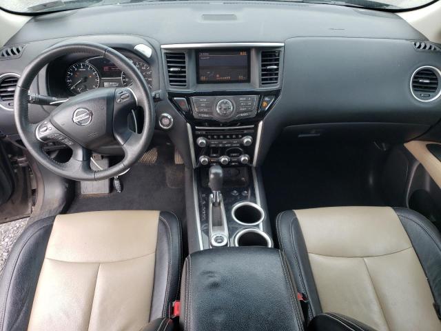 5N1AR2MM1FC706853 - 2015 NISSAN PATHFINDER S TAN photo 8