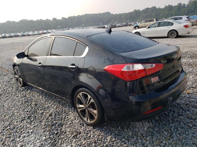 KNAFX4A88F5365794 - 2015 KIA FORTE EX BLACK photo 2