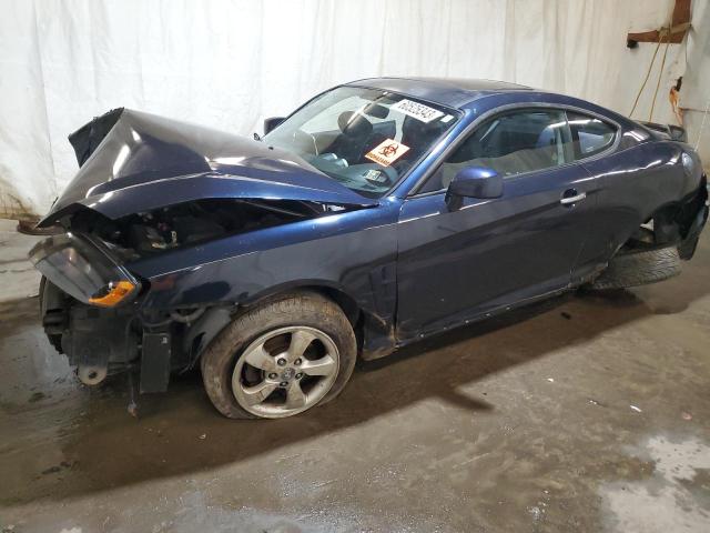 KMHHM65D86U213491 - 2006 HYUNDAI TIBURON GS BLUE photo 1