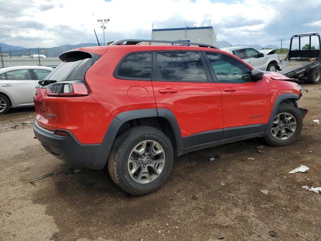 1C4PJMBX6KD315409 - 2019 JEEP CHEROKEE TRAILHAWK 红色 照片 3