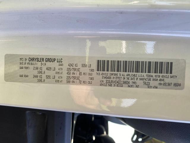 3C6URVHD4EE130834 - 2014 RAM PROMASTER 3500 HIGH 白色 照片 10