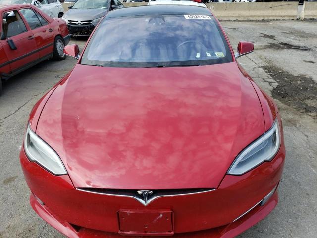 5YJSA1E29HF226847 - 2017 TESLA MODEL S წითელი ფოტო 11