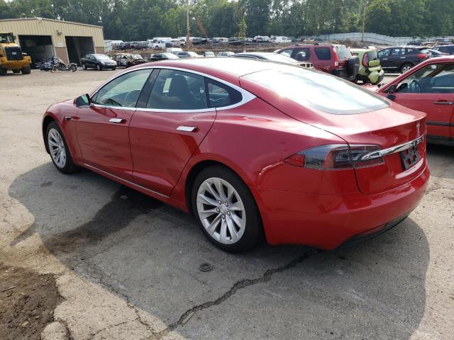 5YJSA1E29HF226847 - 2017 TESLA MODEL S წითელი ფოტო 2