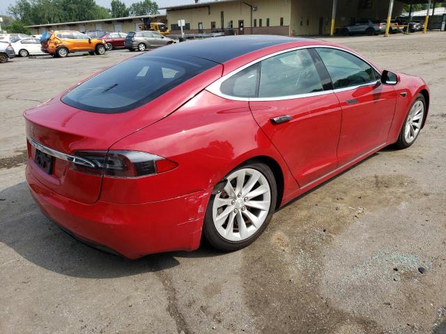 5YJSA1E29HF226847 - 2017 TESLA MODEL S წითელი ფოტო 3