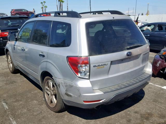 JF2SH64669H765331 - 2009 SUBARU FORESTER 2.5X LIMITED SILVER photo 3