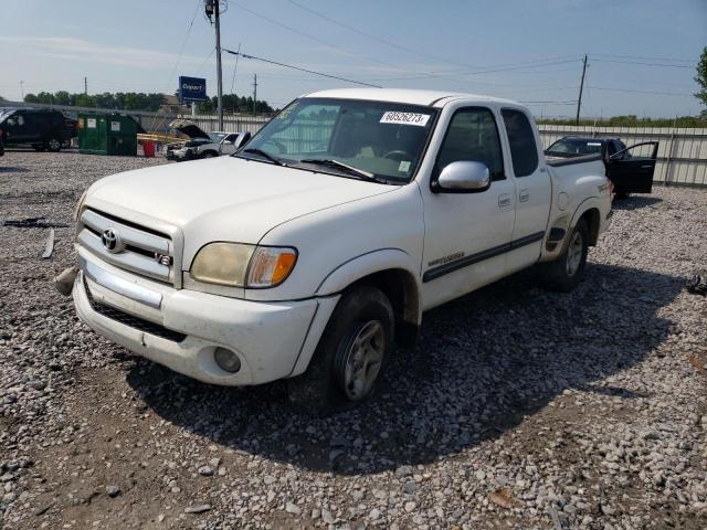5TBRT34174S446354 - 2004 TOYOTA TUNDRA ACCESS CAB SR5 WHITE photo 1
