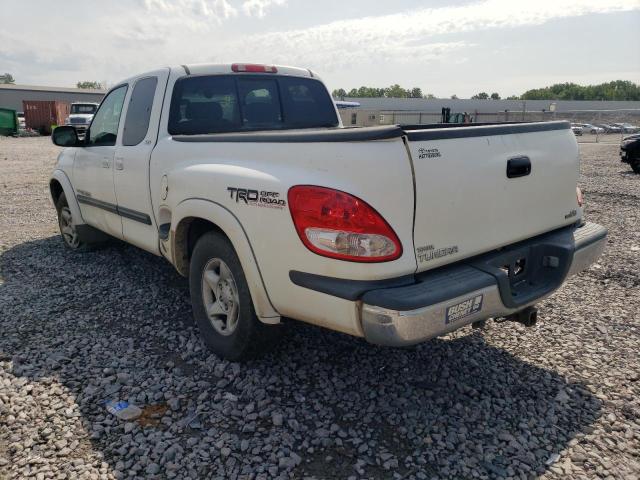 5TBRT34174S446354 - 2004 TOYOTA TUNDRA ACCESS CAB SR5 WHITE photo 2