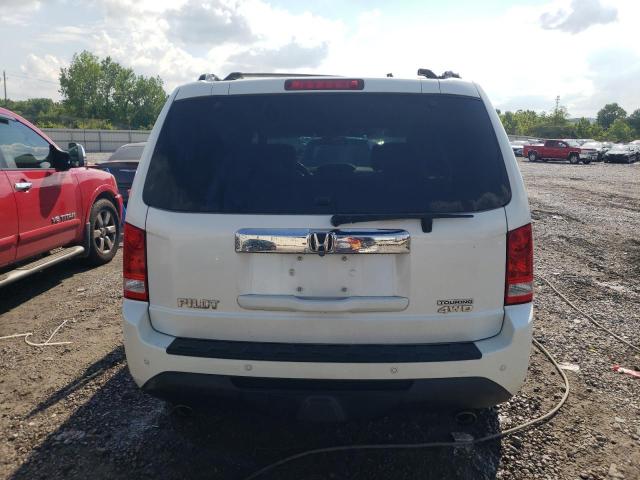 5FNYF4H92CB037312 - 2012 HONDA PILOT TOURING WHITE photo 6