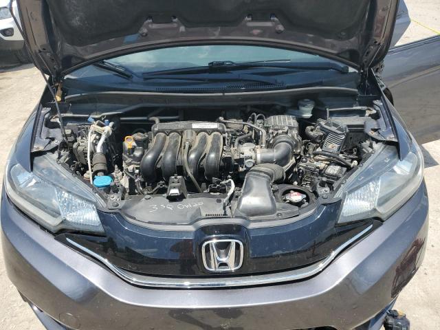 3HGGK5H88FM729421 - 2015 HONDA FIT EX GRAY photo 11