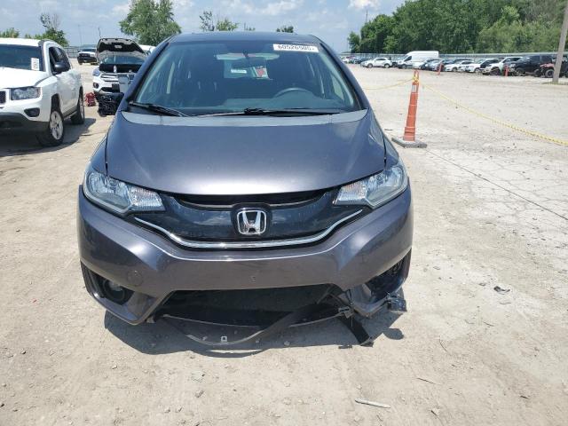 3HGGK5H88FM729421 - 2015 HONDA FIT EX GRAY photo 5