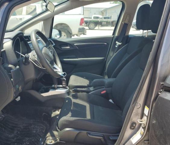 3HGGK5H88FM729421 - 2015 HONDA FIT EX GRAY photo 7