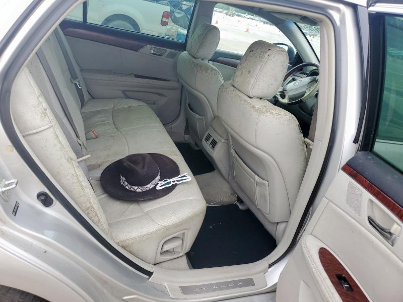 4T1BK3DB6BU395308 - 2011 TOYOTA AVALON BASE SILVER photo 10