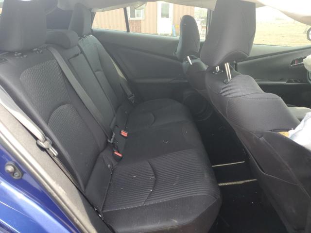 JTDKBRFU7G3503664 - 2016 TOYOTA PRIUS BLUE photo 10