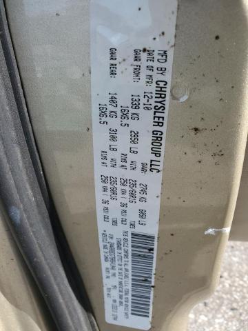 2A4RR8DG7BR641040 - 2011 CHRYSLER TOWN & COU TOURING L BEIGE photo 13