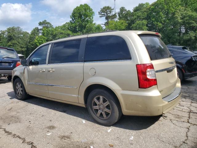 2A4RR8DG7BR641040 - 2011 CHRYSLER TOWN & COU TOURING L BEIGE photo 2