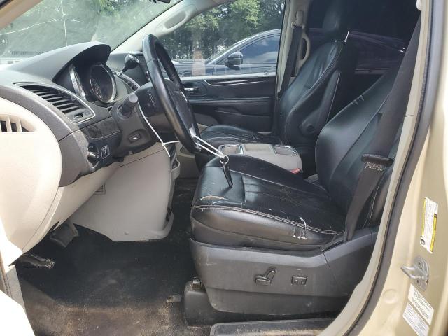 2A4RR8DG7BR641040 - 2011 CHRYSLER TOWN & COU TOURING L BEIGE photo 7