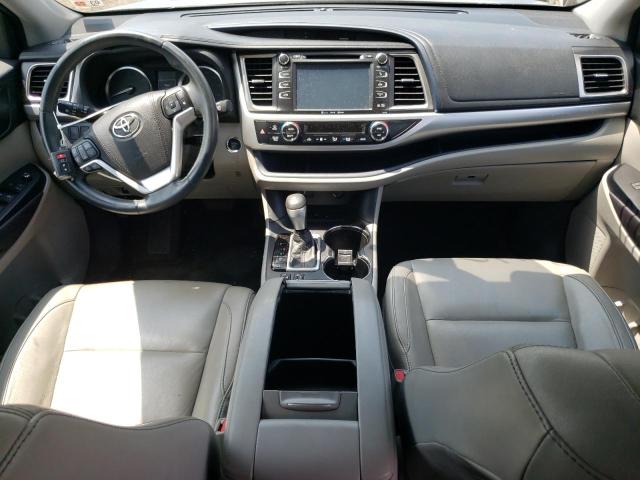 5TDKKRFH9GS500797 - 2016 TOYOTA HIGHLANDER XLE رمادي صورة 8