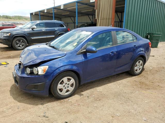 1G1JA5SH9E4103556 - 2014 CHEVROLET SONIC LS BLUE photo 1