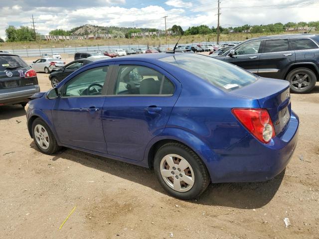 1G1JA5SH9E4103556 - 2014 CHEVROLET SONIC LS BLUE photo 2