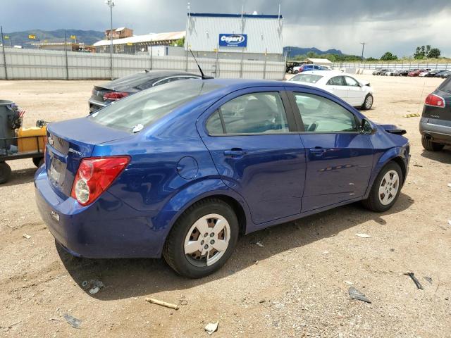 1G1JA5SH9E4103556 - 2014 CHEVROLET SONIC LS BLUE photo 3