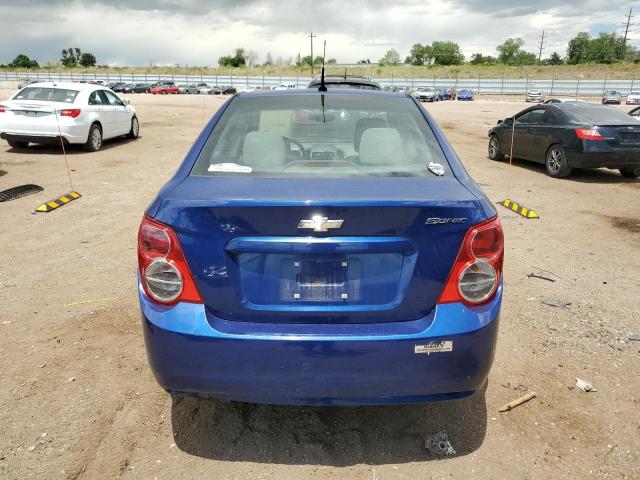 1G1JA5SH9E4103556 - 2014 CHEVROLET SONIC LS BLUE photo 6