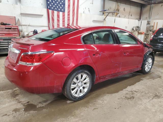 1G4GD5ER6CF239279 - 2012 BUICK LACROSSE PREMIUM RED photo 3