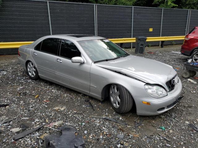 WDBNG83J14A393560 - 2004 MERCEDES-BENZ S 430 4MATIC SILVER photo 4