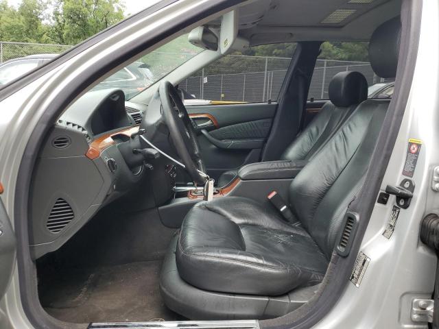 WDBNG83J14A393560 - 2004 MERCEDES-BENZ S 430 4MATIC SILVER photo 7