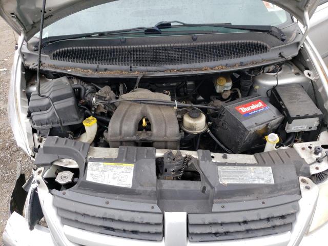 1D4GP25B07B180615 - 2007 DODGE CARAVAN SE SILVER photo 12