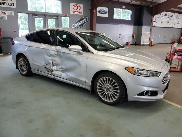 3FA6P0D96FR165287 - 2015 FORD FUSION TITANIUM SILVER photo 4