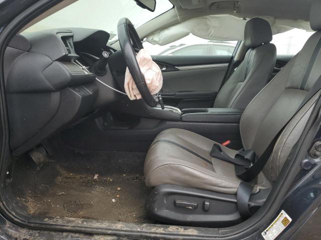 19XFC1F7XGE027302 - 2016 HONDA CIVIC EXL BLACK photo 7