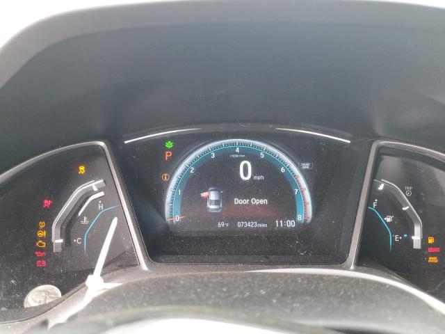 19XFC1F7XGE027302 - 2016 HONDA CIVIC EXL BLACK photo 9