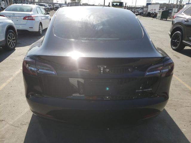 5YJ3E1EB2PF393056 - 2023 TESLA MODEL 3 BLACK photo 6