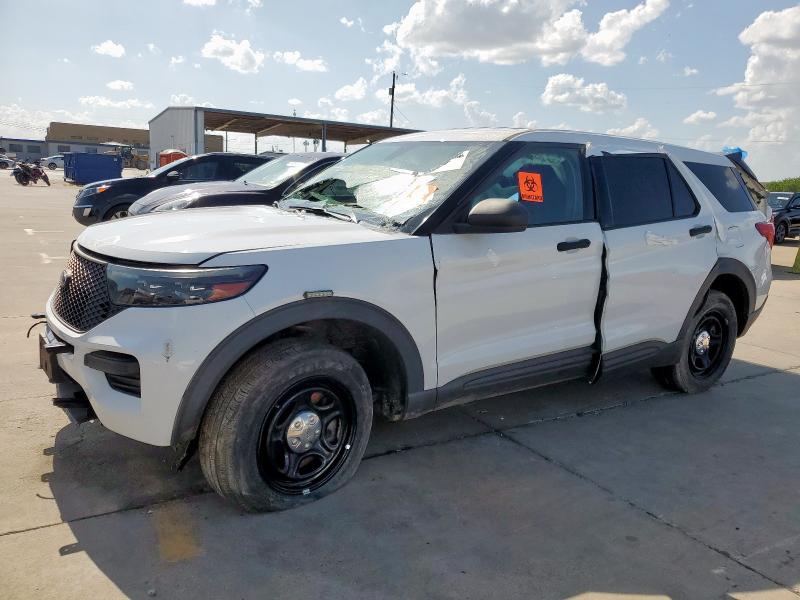 1FM5K8AW9LGC12744 - 2020 FORD EXPLORER POLICE INTERCEPTOR WHITE photo 1