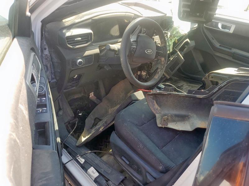 1FM5K8AW9LGC12744 - 2020 FORD EXPLORER POLICE INTERCEPTOR WHITE photo 8