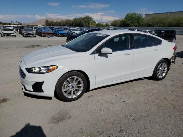 3FA6P0HD0LR127483 - 2020 FORD FUSION SE WHITE photo 1